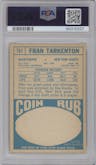 Fran Tarkenton from the 1968 Topps set graded by PSA and given an overall grade of 7.