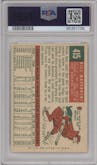 Bill Mazeroski from the 1959 Topps set graded by PSA and given an overall grade of 7.