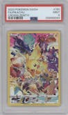 Pikachu  from the 2023 Pokemon SWSH set graded by PSA and given an overall grade of 9.