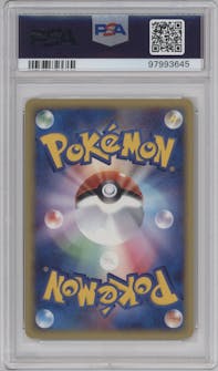 Charmander from the 2002 Pokemon JPN set graded by PSA and given an overall grade of 10.