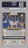Minkah Fitzpatrick from the 2020 Panini Prizm set graded by PSA and given an overall grade of 9.