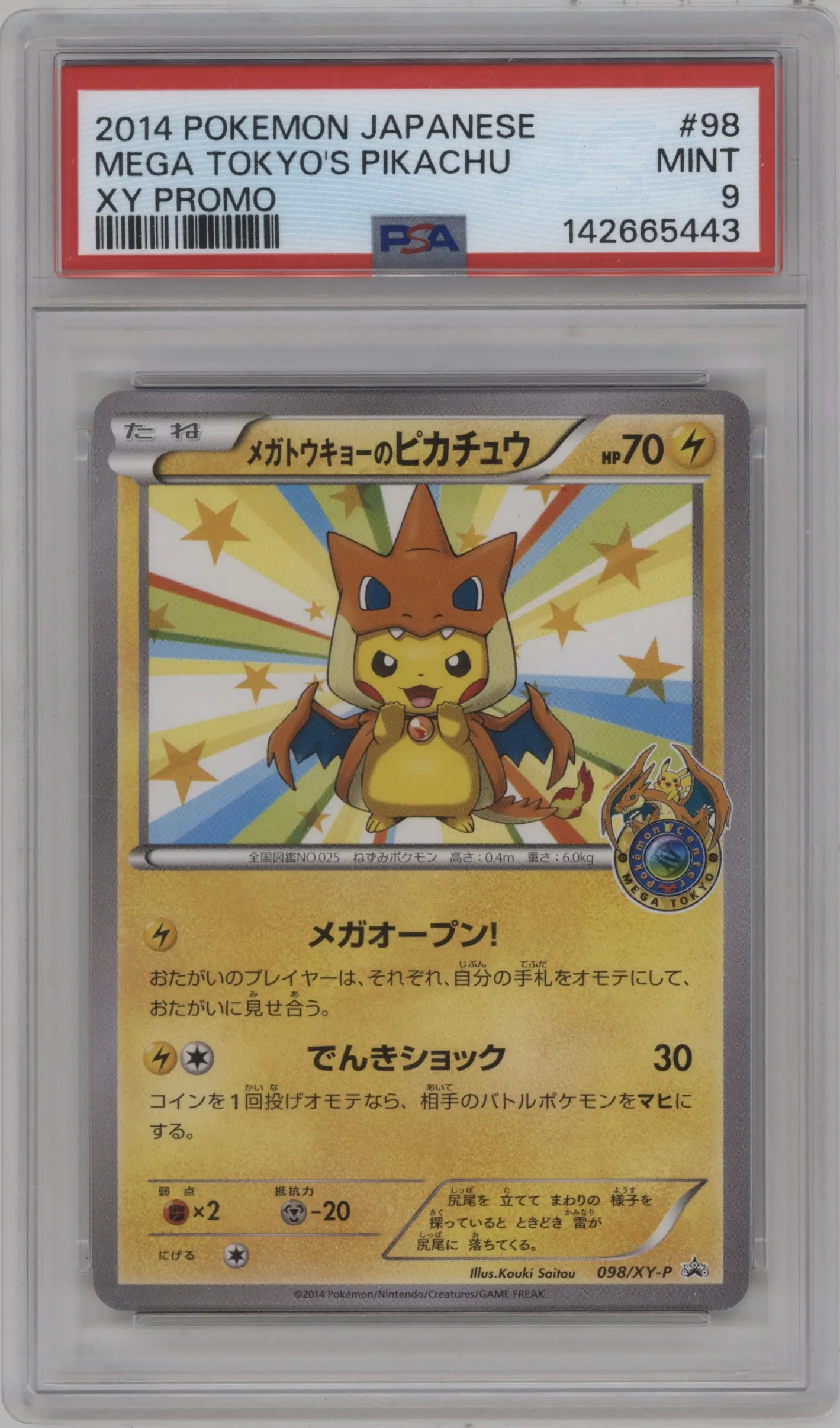 Mega Tokyo's Pikachu