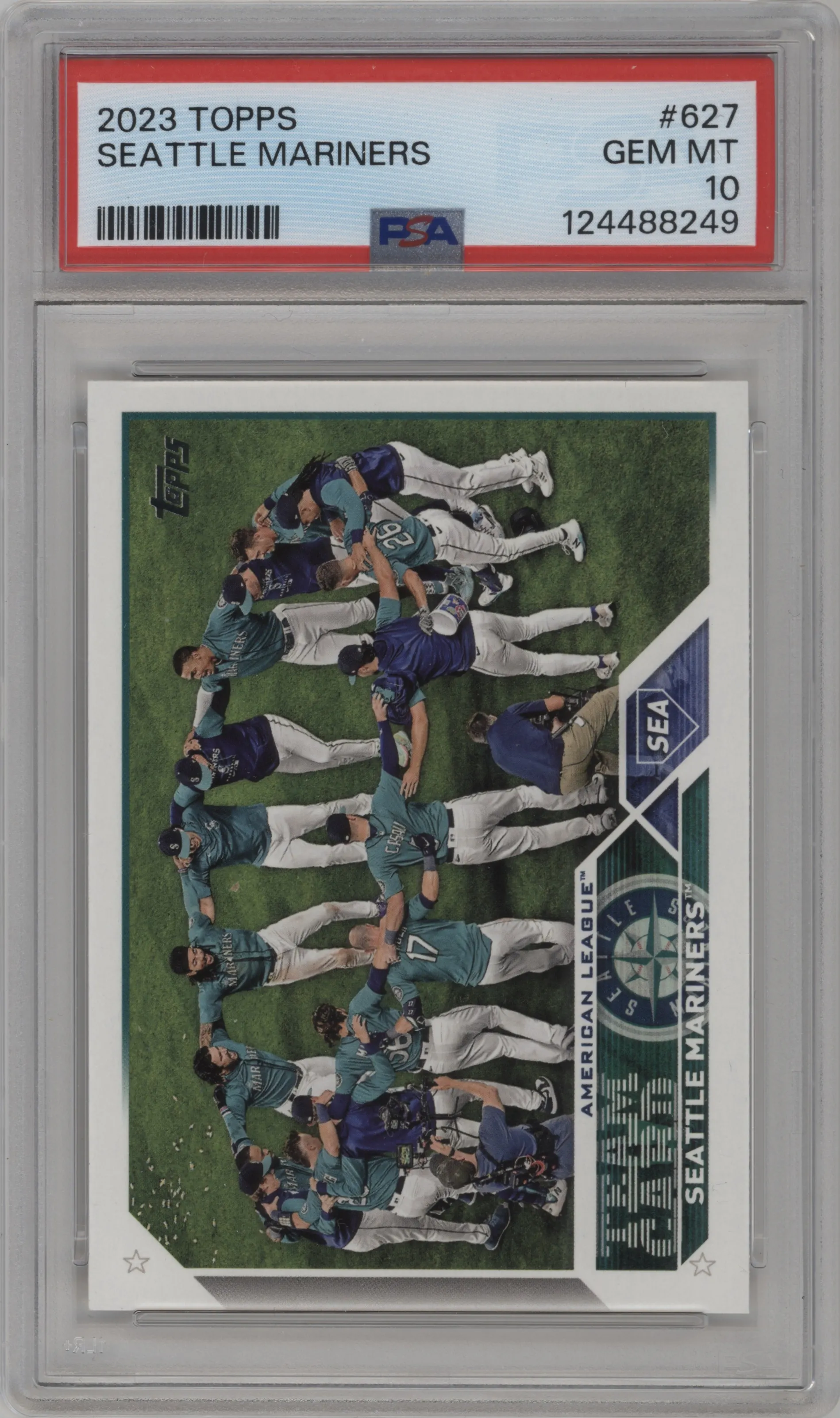 2023 Topps Series 2 Seattle Mariners PSA 10