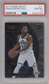 Donovan Mitchell from the 2017-18 Panini Select set graded by PSA and given an overall grade of 10.