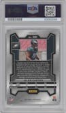 Jalen Carter from the 2023 Panini Prizm set featuring a Green Wave  parallel graded by PSA and given an overall grade of 9.