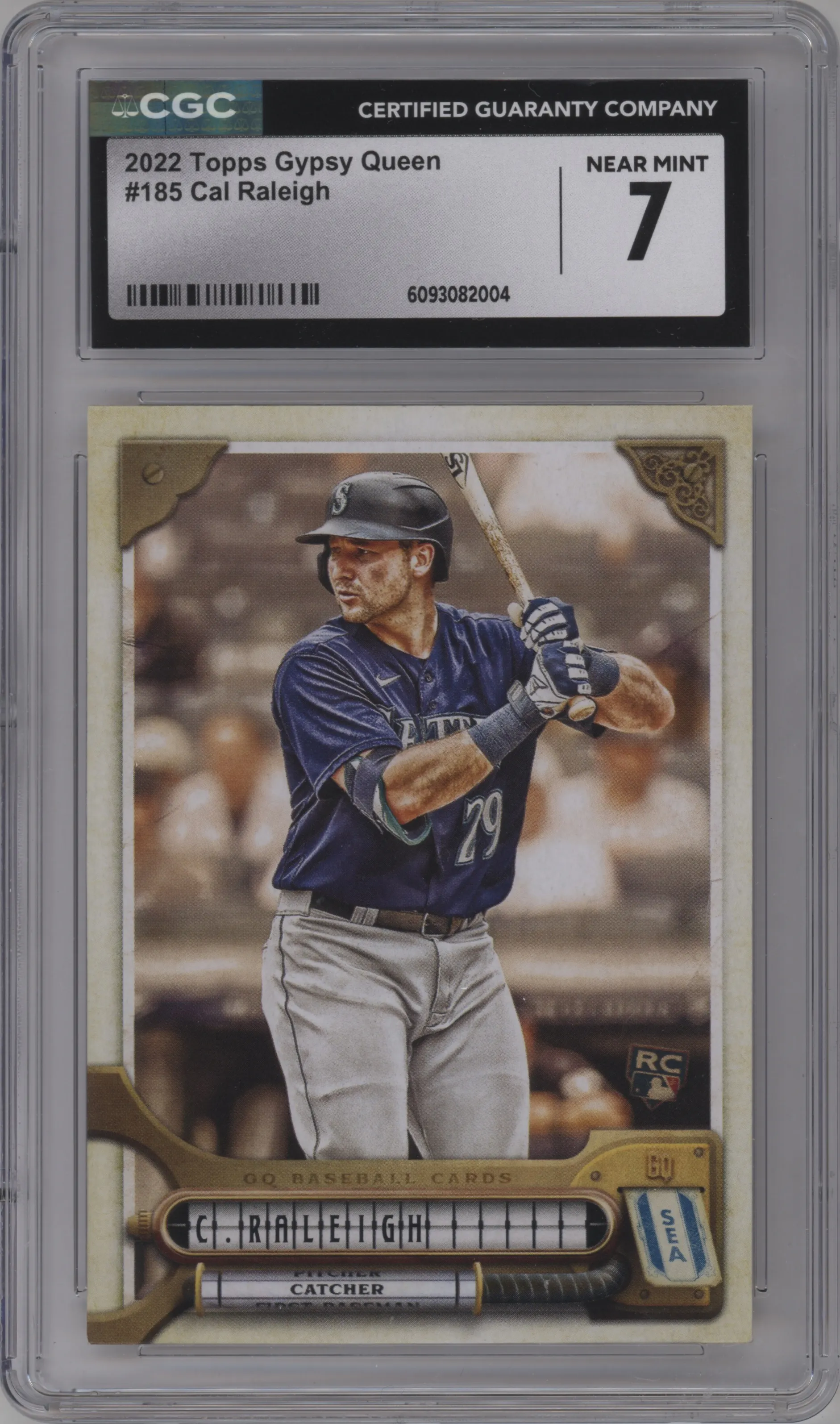 2022 Topps Gypsy Queen Cal Raleigh CGC 7