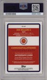 Ron Holland II from the 2023 Topps Chrome McDonald's All American set graded by PSA and given an overall grade of 9.