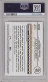 Jackson Merrill from the 2024 Topps Chrome Update set featuring a Negative Refractor parallel graded by PSA and given an overall grade of 9.