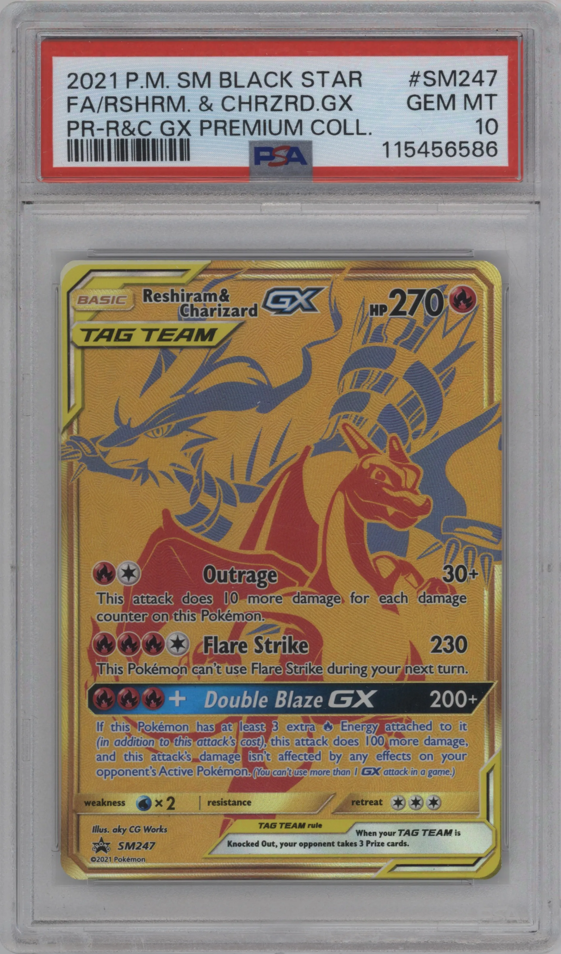 Reshiram/Charizard GX