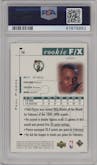 Paul Pierce from the 1998-99 SP Authentic set graded by PSA and given an overall grade of 9.