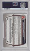 Kristian Campbell from the 2023 Bowman Draft set featuring a Refractor parallel graded by PSA and given an overall grade of 10.