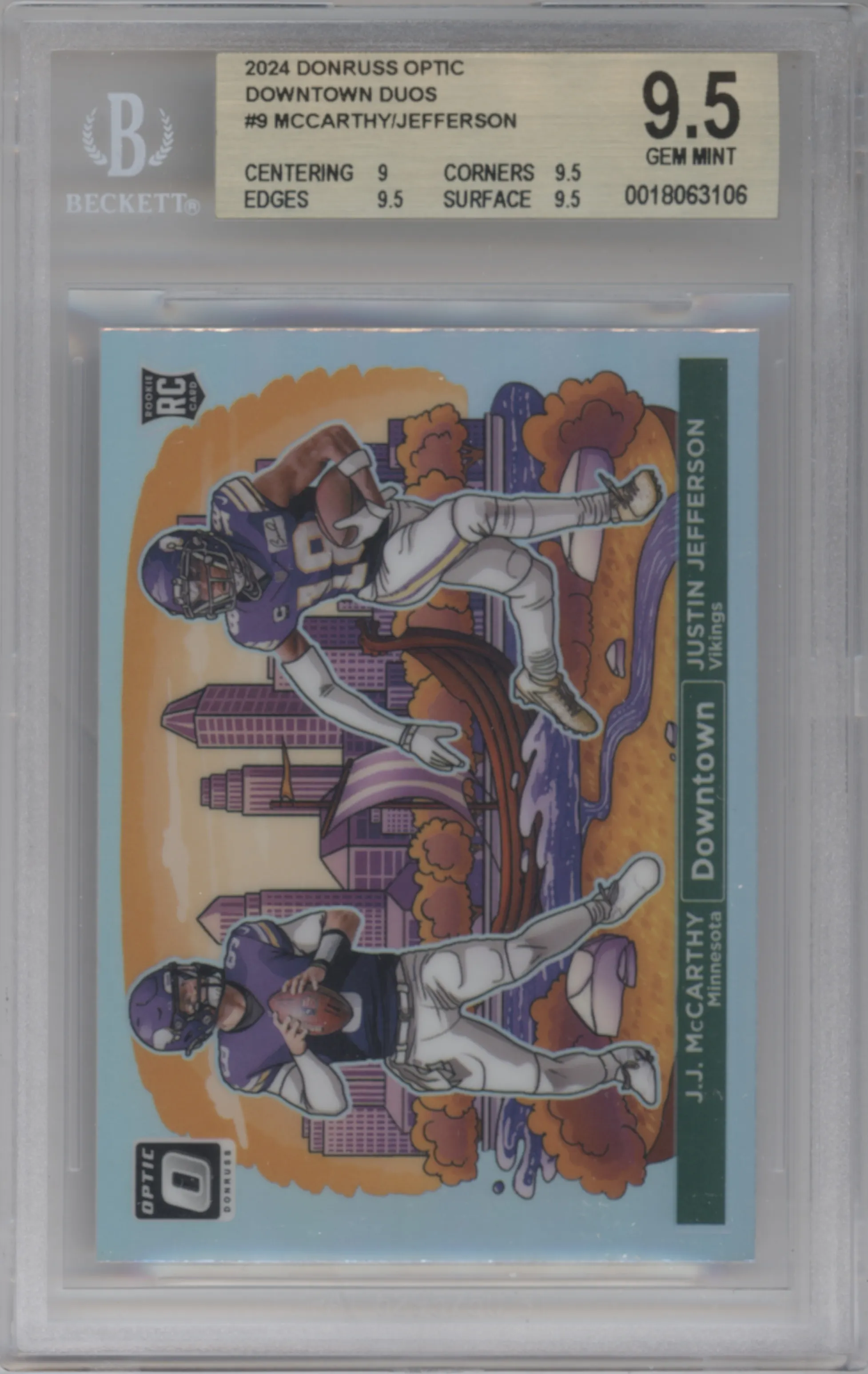 JJ McCarthy/Justin Jefferson