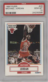 Michael Jordan — 1990-91 Fleer #26