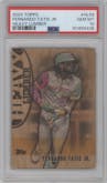Fernando Tatis Jr. from the 2024 Topps Update set graded by PSA and given an overall grade of 10.