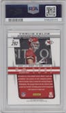 Travis Kelce from the 2013 Panini Prizm set graded by PSA and given an overall grade of 10.