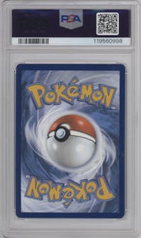 Charmander from the 2023 Pokemon SV set graded by PSA and given an overall grade of 10.