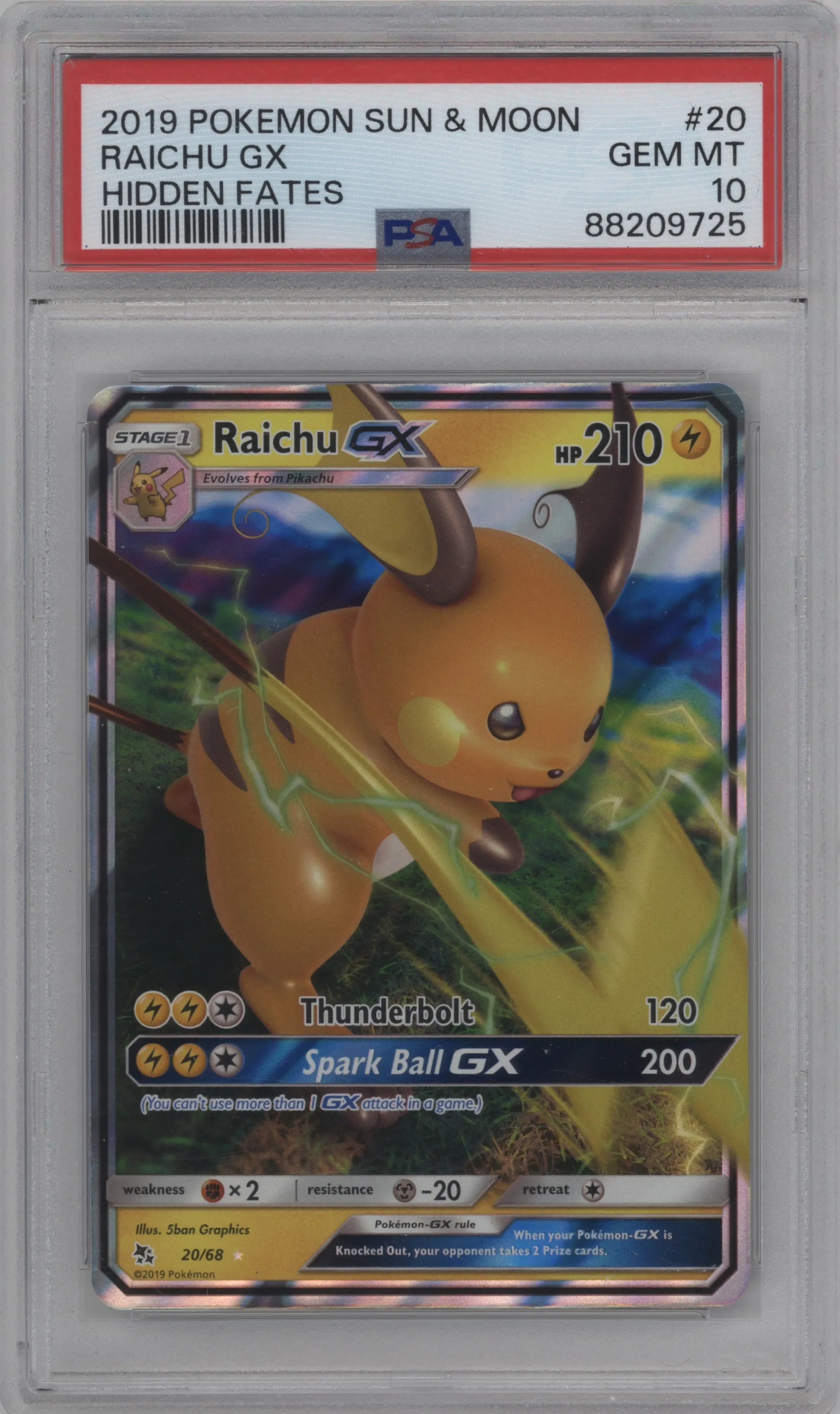 Raichu GX