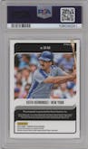 Keith Hernandez from the 2018 Panini Donruss Optic set graded by PSA and given an overall grade of 10.