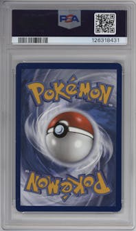 Origin Forme Palkia V from the 2022 Pokemon SWSH set graded by PSA and given an overall grade of 10.