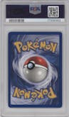 Charizard from the 1999 Pokemon set graded by PSA and given an overall grade of 8.