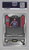 Kobe Brown from the 2023-24 Panini Prizm set featuring a Fast Break Blue Prizm parallel graded by PSA and given an overall grade of 10.