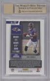 Lamar Jackson from the 2018 Panini Contenders Optic set graded by Beckett and given an overall grade of 9.5.