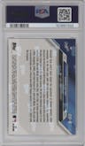 Shohei Ohtani from the 2024-25 Topps Now Off-Season set graded by PSA and given an overall grade of 9.