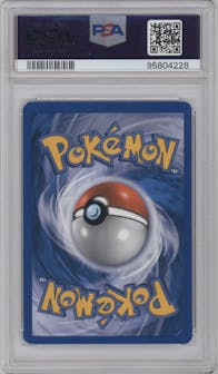 Crawdaunt ex from the 2006 Pokemon EX set graded by PSA and given an overall grade of 8.