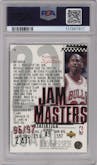 Michael Jordan from the 1997-98 Upper Deck UD3 set graded by PSA and given an overall grade of 9.