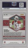 Kyler Murray from the 2021 Panini Mosaic set featuring a Genesis parallel graded by PSA and given an overall grade of 10.