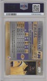 Shaquille O'Neal  from the 1996-97 Bowman’s Best  set featuring a Refractor parallel graded by PSA and given an overall grade of 9.