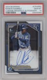 Ramon Ramirez from the 2024 Bowman set graded by PSA and given an overall grade of 10.