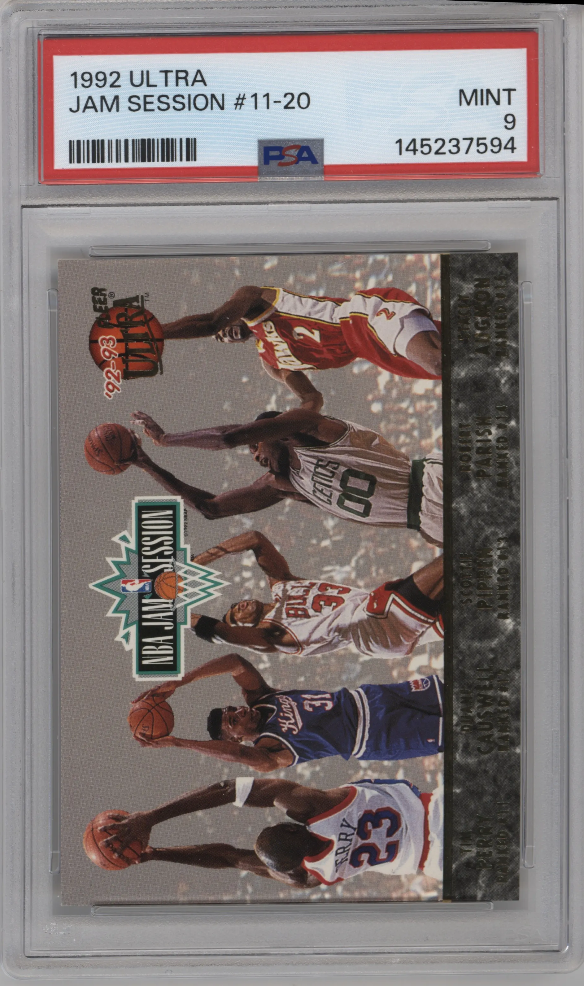 1992 Fleer Ultra Jam Session Jam Session Rank 11-20 #NNO PSA 9