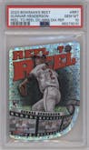 Gunnar Henderson from the 2023 Bowman's Best set featuring a Mini Diamond parallel graded by PSA and given an overall grade of 10.