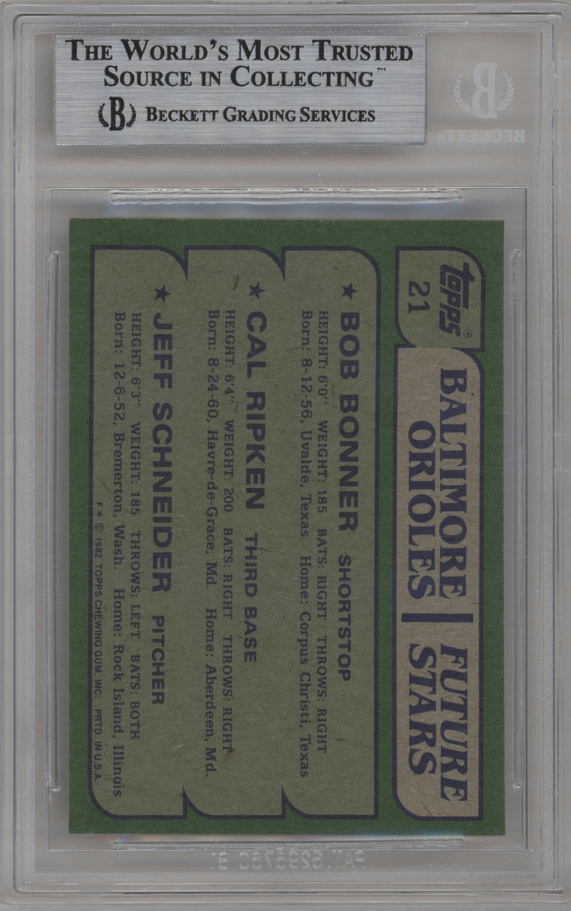 Bob Bonner/Cal Ripken/Jeff Schneider