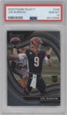 Joe Burrow from the 2020 Panini Select set graded by PSA and given an overall grade of 10.