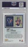 C.J. Stroud from the 2023 Donruss Optic set graded by PSA and given an overall grade of 9.
