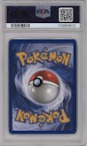 Zapdos from the 1999 Pokemon set graded by PSA and given an overall grade of 8.