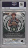 MarJon Beauchamp from the 2022-23 Panini Spectra set featuring a Purple parallel graded by PSA and given an overall grade of 10.