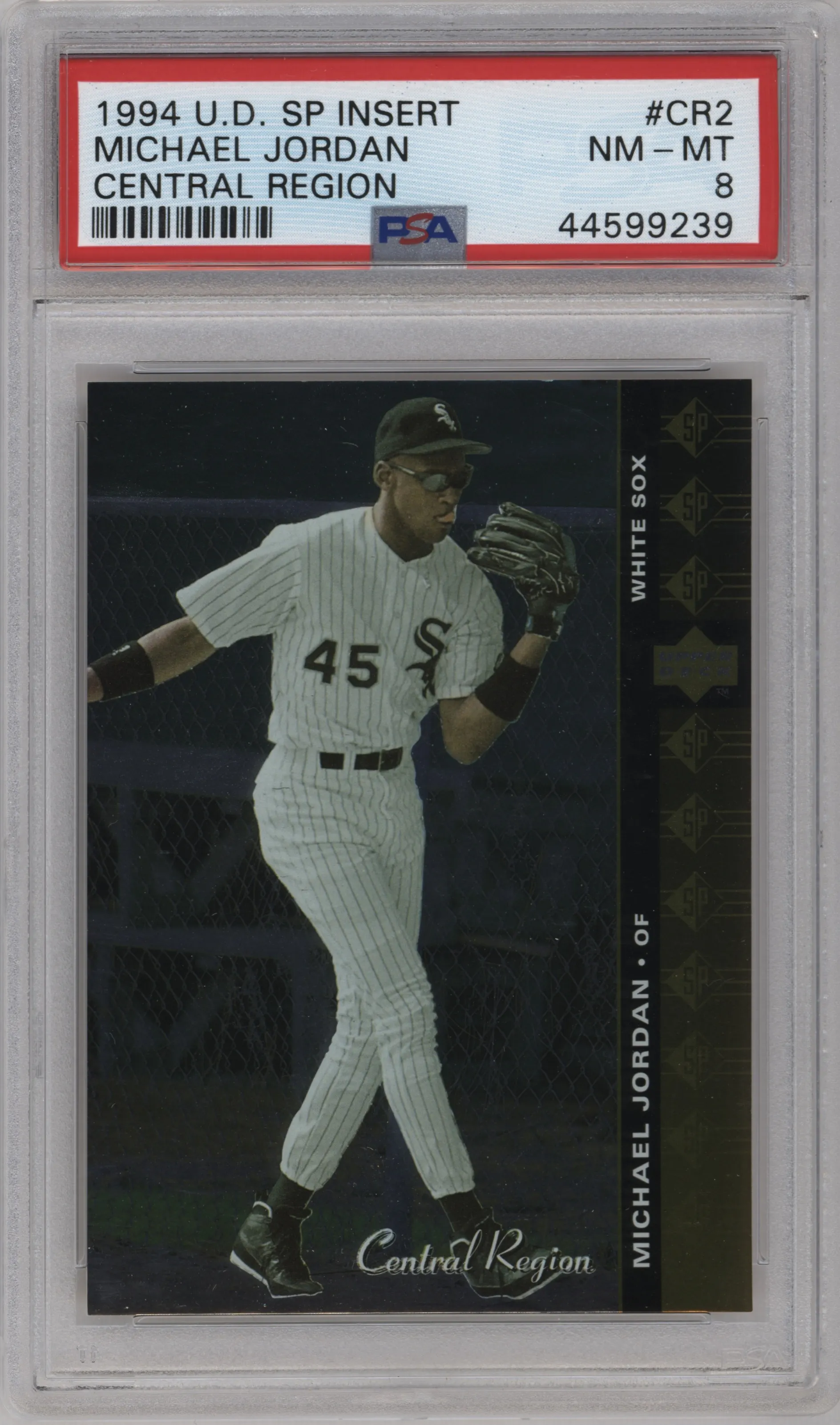 1994 Upper Deck SP Previews Michael Jordan PSA 8