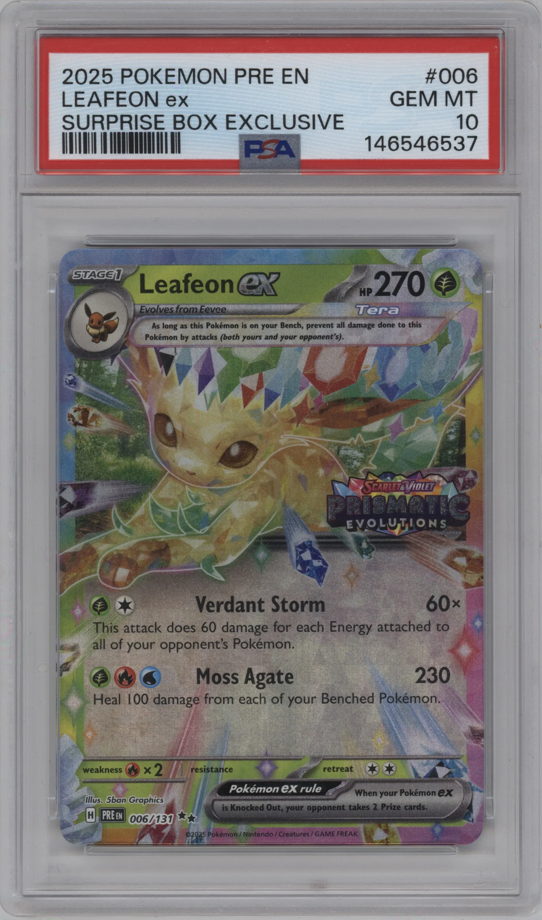 Leafeon ex