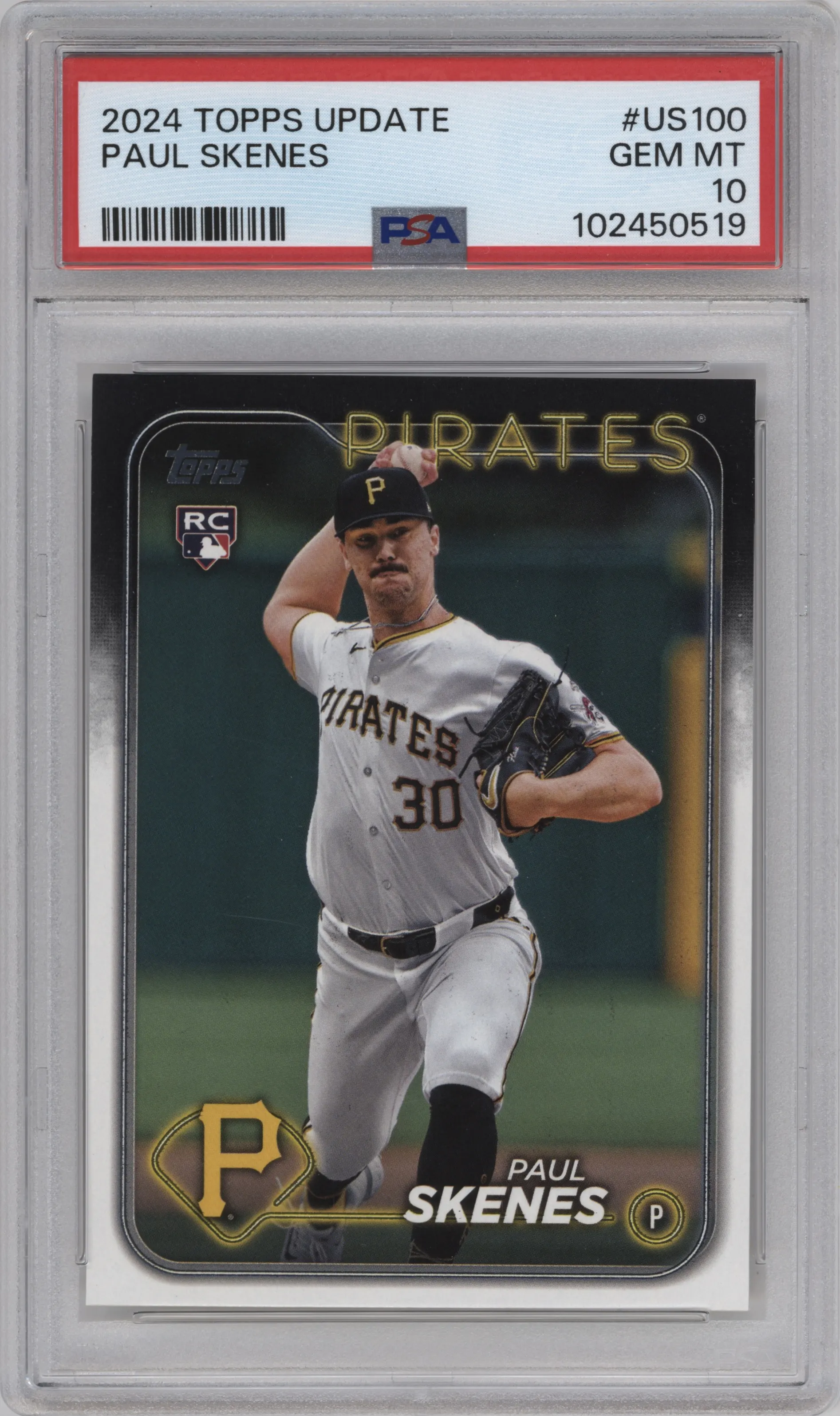 2024 Topps Update Paul Skenes PSA 10