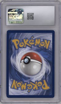 Ceruledge from the 2024 Pokemon SV set featuring a Pokemon Day 2024 parallel graded by CSG and given an overall grade of 10.