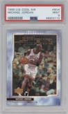 Michael Jordan from the 1999-00 Upper Deck set graded by PSA and given an overall grade of 9.