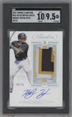 Ke'Bryan Hayes from the 2021 Panini Flawless set graded by SGC and given an overall grade of 9.5.