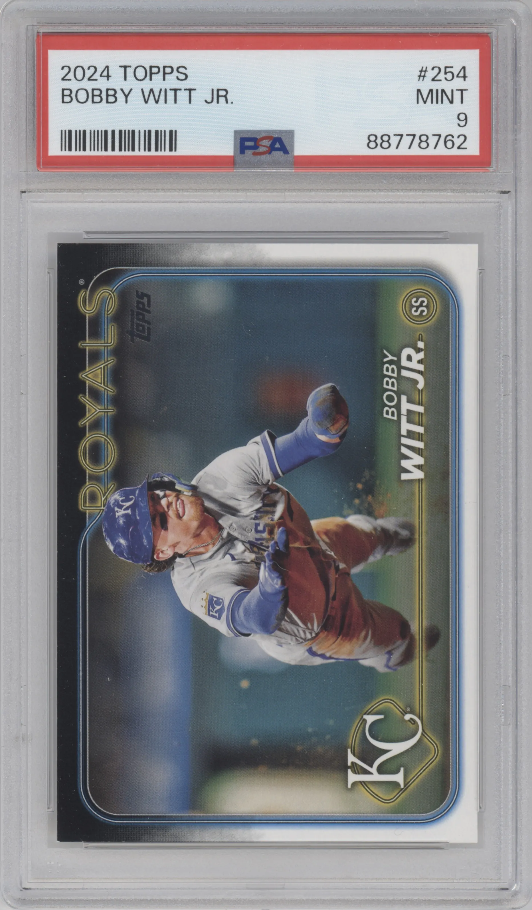 2024 Topps Bobby Witt Jr. #254 PSA 9