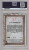 Jasson Dominguez from the 2024 Bowman's Best set graded by PSA and given an overall grade of 10.