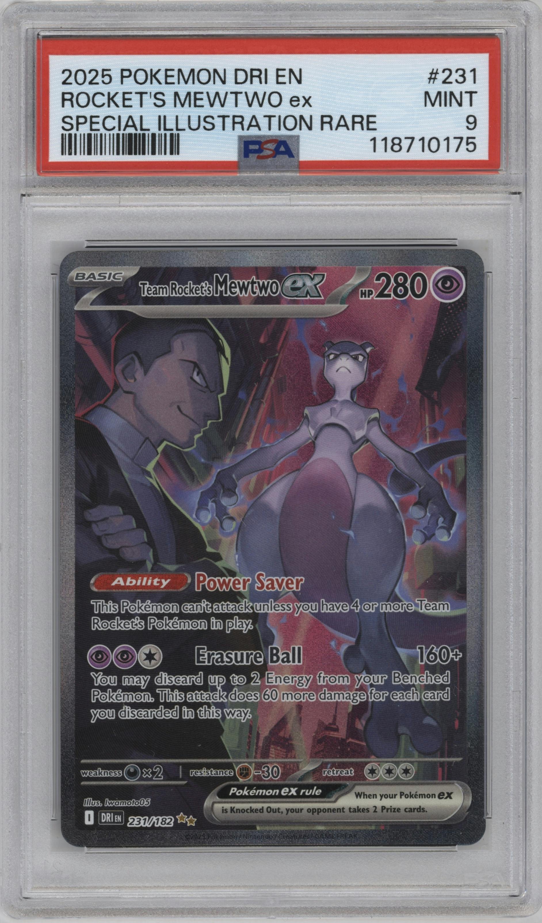 Team Rocket's Mewtwo ex
