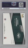 Aaron Rodgers from the 2023 Panini The National VIP set graded by PSA and given an overall grade of 9.