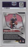 Michael Penix Jr. from the 2024 Panini Prizm set graded by PSA and given an overall grade of 10.